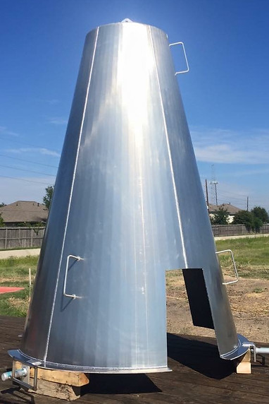 Large custom aluminum fabrication project built in Houston by Performance Aluminum Fabrication