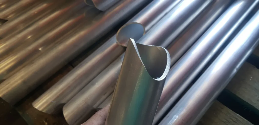 Aluminum tube laser cutting with precision fabrication